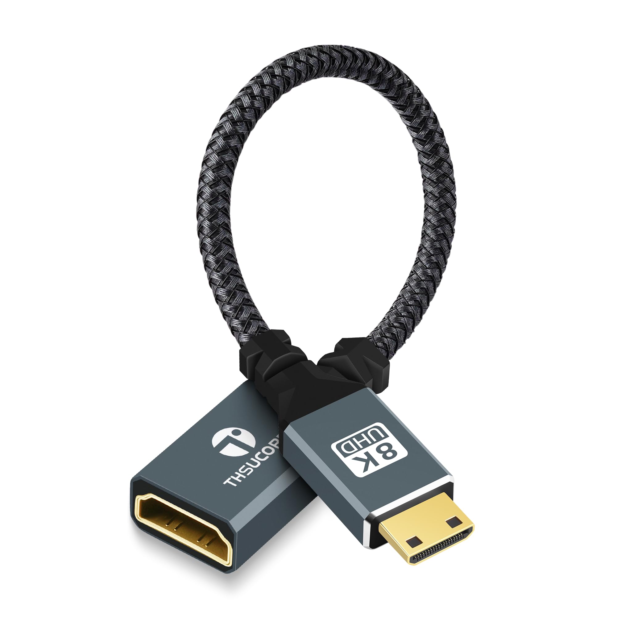 Amazon | Thsucords 8K 2.1 延長ケーブル Mini HDMI to HDMI変換 Amazon | Thsucords 8K 2.1 延長ケーブル Mini HDMI to HDMI変換
